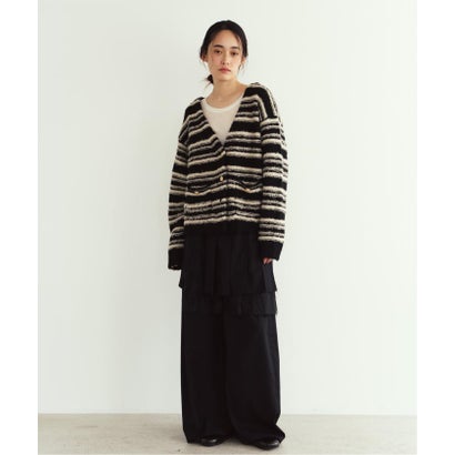 ジョイントワークス JOINT WORKS Knuth Marf / クヌースマーフ gold button trad cardigan （ブラック）｜詳細画像