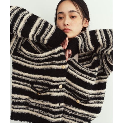 ジョイントワークス JOINT WORKS Knuth Marf / クヌースマーフ gold button trad cardigan （ブラック）｜詳細画像