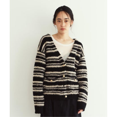 ジョイントワークス JOINT WORKS Knuth Marf / クヌースマーフ gold button trad cardigan （ブラック）｜詳細画像