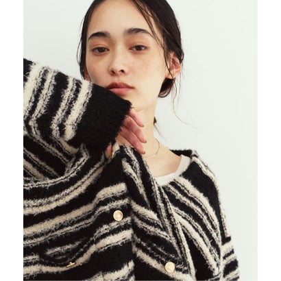 ジョイントワークス JOINT WORKS Knuth Marf / クヌースマーフ gold button trad cardigan （ブラック）｜詳細画像