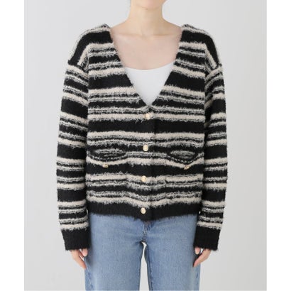 ジョイントワークス JOINT WORKS Knuth Marf / クヌースマーフ gold button trad cardigan （ブラック）｜詳細画像