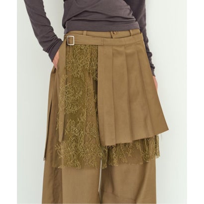 Knuth Marf / クヌースマーフ pleated skirt pants （ブラック）｜詳細画像