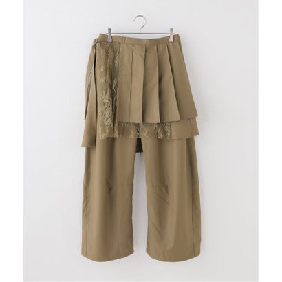 Knuth Marf / クヌースマーフ pleated skirt pants （ブラック）｜詳細画像