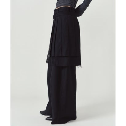 Knuth Marf / クヌースマーフ pleated skirt pants （ブラック）｜詳細画像