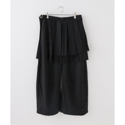 Knuth Marf / クヌースマーフ pleated skirt pants （ブラック）｜詳細画像