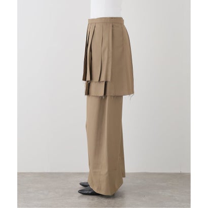 Knuth Marf / クヌースマーフ pleated skirt pants （ベージュ）｜詳細画像