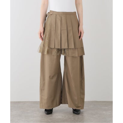 Knuth Marf / クヌースマーフ pleated skirt pants （ベージュ）｜詳細画像