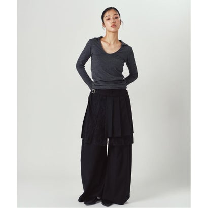 Knuth Marf / クヌースマーフ pleated skirt pants （ベージュ）｜詳細画像
