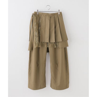 Knuth Marf / クヌースマーフ pleated skirt pants （ベージュ）｜詳細画像