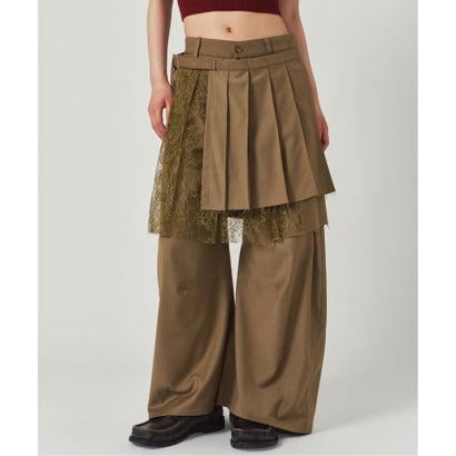 Knuth Marf / クヌースマーフ pleated skirt pants （ベージュ）｜詳細画像