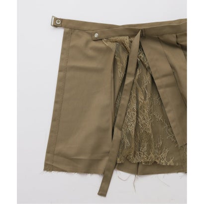 Knuth Marf / クヌースマーフ pleated skirt pants （ベージュ）｜詳細画像
