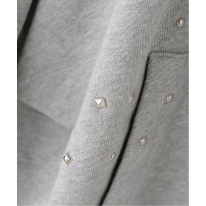 Knuth Marf / クヌースマーフ studded hoodie top （グレー）｜詳細画像