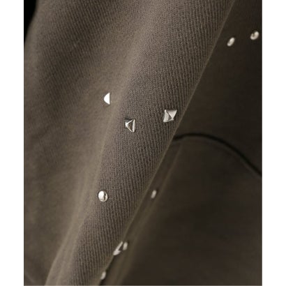 Knuth Marf / クヌースマーフ studded hoodie top （グレー）｜詳細画像