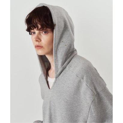 Knuth Marf / クヌースマーフ studded hoodie top （グレー）｜詳細画像