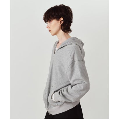 Knuth Marf / クヌースマーフ studded hoodie top （グレー）｜詳細画像