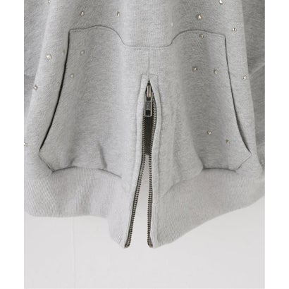 Knuth Marf / クヌースマーフ studded hoodie top （グレー）｜詳細画像