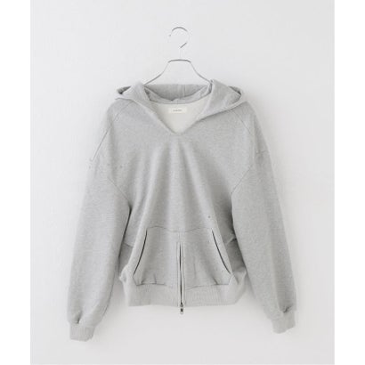 Knuth Marf / クヌースマーフ studded hoodie top （グレー）｜詳細画像