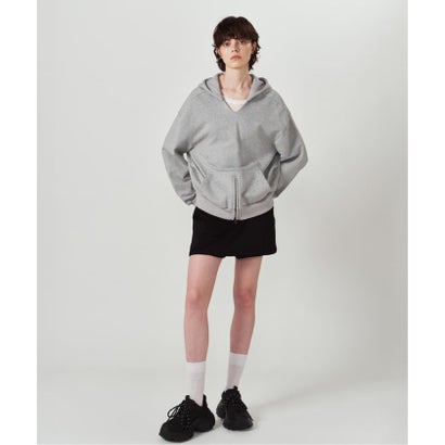 Knuth Marf / クヌースマーフ studded hoodie top （グレー）｜詳細画像
