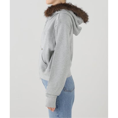 ジョイントワークス JOINT WORKS Wrangler / ラングラー FUR HOODIE （グレーA）｜詳細画像