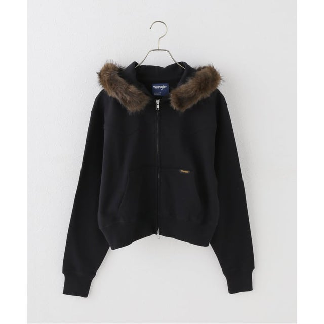 Wrangler / ラングラー FUR HOODIE （ブラック）