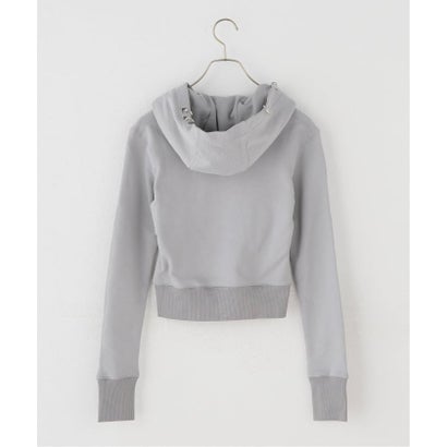ジョイントワークス JOINT WORKS SupBaby by SUPPLIER Multiple Cross Pierced Zip Hoodie （グレーA）｜詳細画像