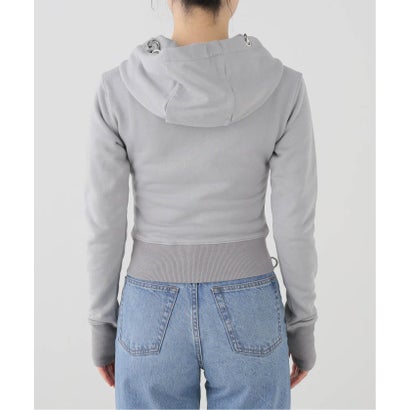 ジョイントワークス JOINT WORKS SupBaby by SUPPLIER Multiple Cross Pierced Zip Hoodie （グレーA）｜詳細画像