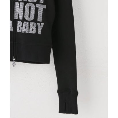 ジョイントワークス JOINT WORKS SupBaby by SUPPLIER Not Your Baby Cropped Zip Hoodie（ブラック）｜詳細画像