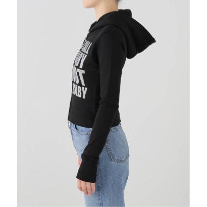ジョイントワークス JOINT WORKS SupBaby by SUPPLIER Not Your Baby Cropped Zip Hoodie（ブラック）｜詳細画像