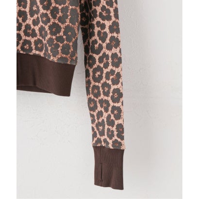 ジョイントワークス JOINT WORKS SupBaby by SUPPLIER Leopard Baby Cross Fur Zip Hoodie （キャメル）｜詳細画像