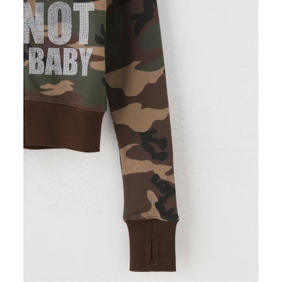 ジョイントワークス JOINT WORKS SupBaby by SUPPLIER Camouflage Not Your Baby Hoodie （カーキ）｜詳細画像