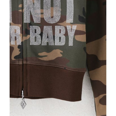 ジョイントワークス JOINT WORKS SupBaby by SUPPLIER Camouflage Not Your Baby Hoodie （カーキ）｜詳細画像