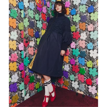 anna sui nyc / アナスイエヌワイシー ネオロングコートMA-1 （ネイビー）｜詳細画像