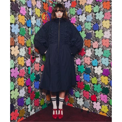 anna sui nyc / アナスイエヌワイシー ネオロングコートMA-1 （ネイビー）｜詳細画像