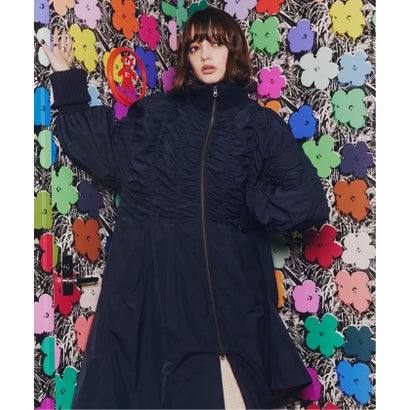 anna sui nyc / アナスイエヌワイシー ネオロングコートMA-1 （ブラック）｜詳細画像