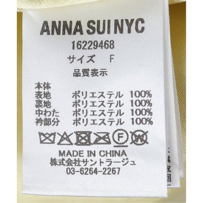 ジョイントワークス JOINT WORKS anna sui nyc / アナスイエヌワイシー プリーツベロアブルゾン （ブラック）｜詳細画像