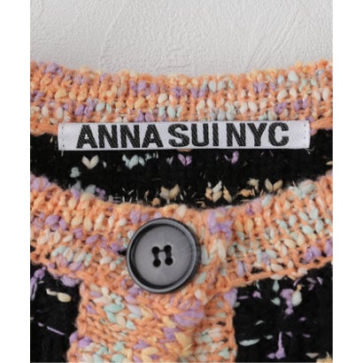 ジョイントワークス JOINT WORKS anna sui nyc / アナスイエヌワイシー ツイードニットジャケット （ブラック）｜詳細画像