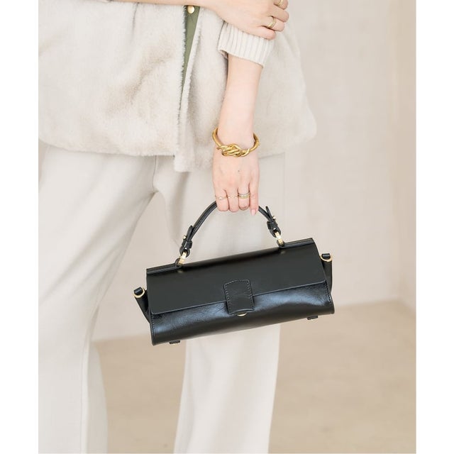 LORISTELLA/ロリステッラ  compact wide bag （ブラック）