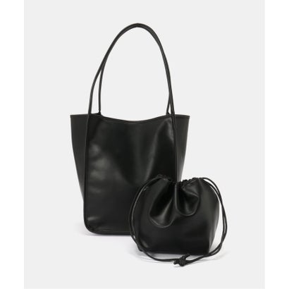 ル タロン LE TALON IOMMI /イオミTRIMMING TOTE （ブラック）｜詳細画像