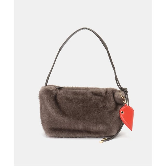 Story./ストーリー FUR MINIMALワンショルダーバッグ （グレーA）