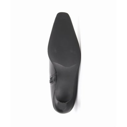 ル タロン LE TALON 6cmフレンチスクエアフィットショートブーツ（ブラック A）｜詳細画像