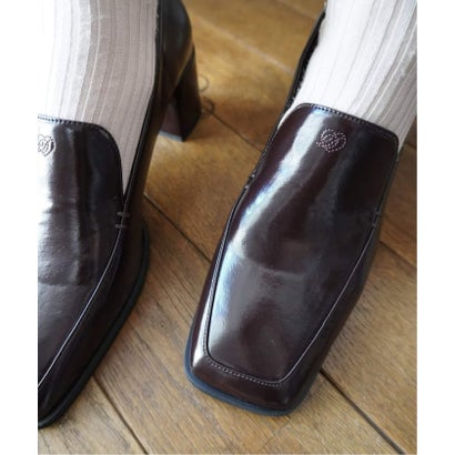 《追加予約/WEB+一部店舗限定》Le decore / ル デコレ classic loafer パンプス （ブラウン）｜詳細画像