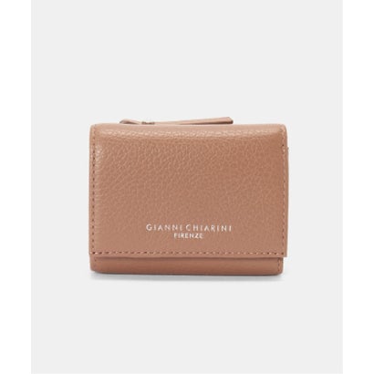 《WEB限定》GIANNI CHIARINI /ジャンニ キアリーニ WALLET ESSENTIAL （ベージュ）｜詳細画像