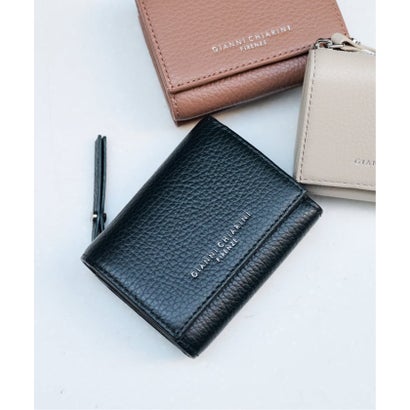 《WEB限定》GIANNI CHIARINI /ジャンニ キアリーニ WALLET ESSENTIAL （ベージュ）｜詳細画像