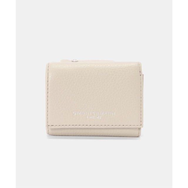 《WEB限定》GIANNI CHIARINI /ジャンニ キアリーニ WALLET ESSENTIAL （ベージュ）