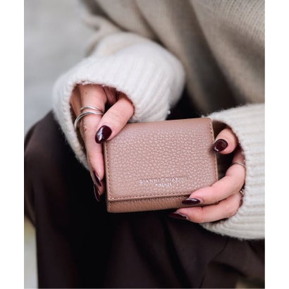 《WEB限定》GIANNI CHIARINI /ジャンニ キアリーニ WALLET ESSENTIAL （グリーン C）｜詳細画像