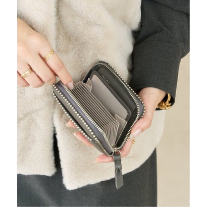 《予約/EC限定》perche / ペルケ Ball Chain Wallet （ブラック）｜詳細画像