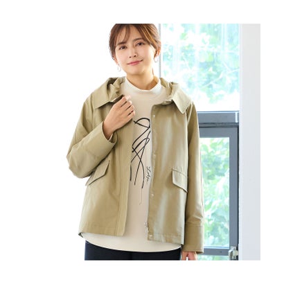 【一部店舗/WEB限定・ライナー取り外し可】ボアライナー付きフードジャケット （ブラック）｜詳細画像