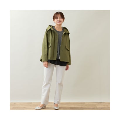 【一部店舗/WEB限定・ライナー取り外し可】ボアライナー付きフードジャケット （ベージュ）｜詳細画像