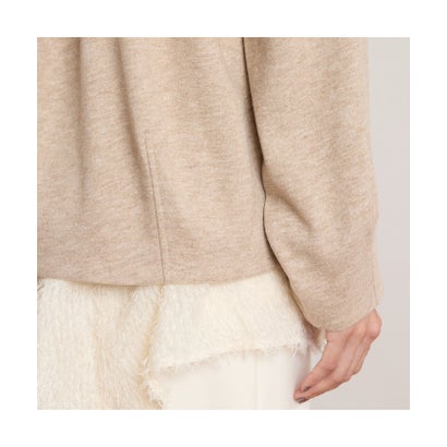 ピサーノ PISANO 【手洗いOK・アンサンブル商品】コクーントップス＆Aラインカットソー （ベージュ）｜詳細画像