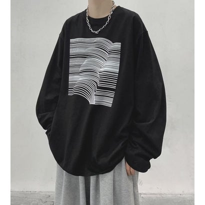 メンズ長袖Tシャツ ロンT （A）｜詳細画像
